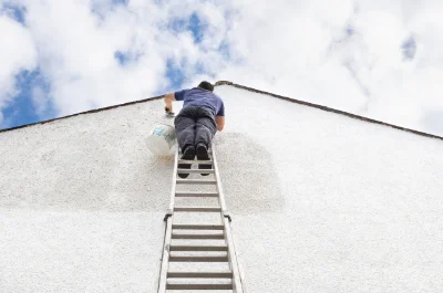 Peinture extérieure à Beuvezin — façades et ravalement